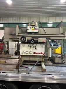 12" x 24" Okamoto #12-24DX, surface grinder, serial #64151