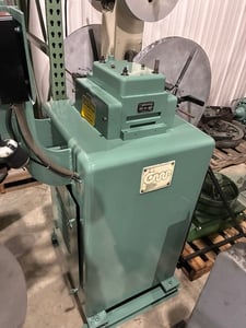 6" x .01" -.062" CWP #6-SPS, 17 straightening rolls, 15/16" roll diameter, vari-speed motor