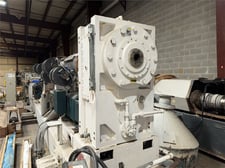 Koellmann #UNEX-8.13, gearbox for Welex extruder, 8.71:1 gearbox ratio, 500 HP @ 1750 RPM