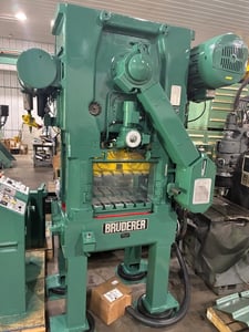 30 Ton, Bruderer #BSTA30II, 1.5" stroke, 9.17" Shut Height, 2" adjustment, 100-1500 VSPM, air clutch & brake