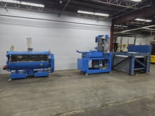 300 liter MTI #M300, Stainless Steel high intensity mixer w/ 780 liter cooler