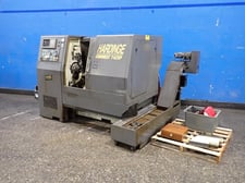 Hardinge #Conquest-T42SP, CNC Lathe, w/ tooling & chip conveyor