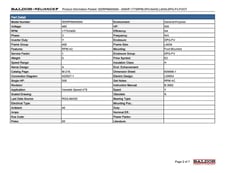 500 HP 1775 RPM Reliance IDDRPM405004, Frame L 4034, 460 Volts