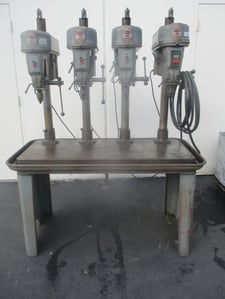 Image for 4 Spindle Rockwell Delta #15-000, 15" swing, cast iron table