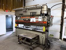 110 Ton, Pacific #110-10, Hydraulic Press Brake, 10' overall length, 8.5' Between Housings, 7" Stroke, 6"