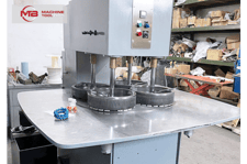 32" Speedfam #32BTAW, Lapper, Spiral Grooved Plate, Cast Iron Plate, 1998