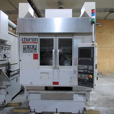 Chiron #FZ15S-5-AX, Machining Center, 5-Axis, 28.7" X, 15.7" Y, 16.7" Z, 11.8" L x 6.8" diameter max Tool