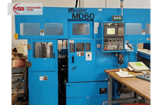 Murata #MD60, CNC Turning Center, w/3-Axis Loader, 6" Chuck, 16 mm Live Tool diameter, 4500 RPM, 10-Tool