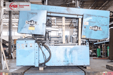 25" x 25" DoAll #C-650NC, Horizontal Bandsaw, 221" Multiple Index, 2" width x .05" thick x 300" L Blade