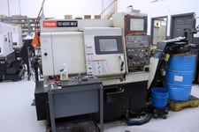 Mazak #QTN-100-II, CNC Lathe, 21.6" Swing, 6" Chuck, 2" Bar, 2.4" Bore, 11" Cut diameter, 12.1" Machining