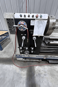 30.7"/42.12" x 118.1" Chu Shing/Acra #HR-780x3000G, Manual Lathe, 6.25" Spindle Bore, 18" width Bed, 2006