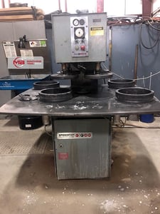 32" Speedfam #32-in., Lapper, 3.26" Cylinder, 9" Hold Down diameter, 264 lb. Pressure per Head, 87 RPM, 230 V