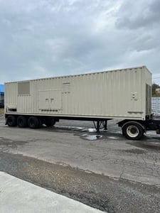 2000 KW Multiquip #EGC2000C, Mobile Power Module, Sound Attenuated, Tier 2 Emissions, 2447 HP, 277/480 Volts