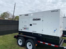 137 KW Shindaiwa #DGK125F, Diesel Mobile Generator, Sound Attenuated, T4F Emissions, 220 HP, Multi Voltage, 0