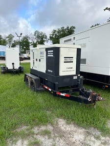 106 KW Atlas Copco #QAS120, Diesel Mobile Generator, Sound Attenuated, Tier 3 Flex Emissions, 127 HP, Multi