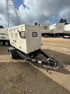 30 KW Caterpillar #XQ35, Mobile Generator, Diesel Type, Sound Attenuated, T4F Emissions, Qty. 9, 36 HP, Multi