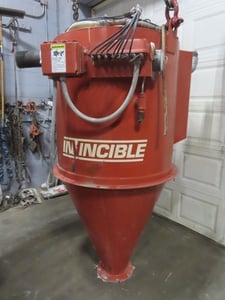 Invincible TurboClean #TC-104, continuous filtration bin vent filter dust collector, 2000