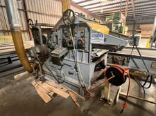 Newman #S-382-HD, Planer, w/ infeed belt'