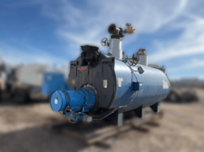 250 HP Hurst #500-Series, Scotch Marine firetube Boiler, wet-back design, 125 PSI, 2013