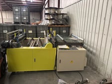 40" Bubble pouch machine, Polyprise #404SCB, 4"-40" x 4"-39" size, 20-70 bags/minute