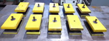 Anti-vibration Machine Isolation Pads, 6-1/4" x 11-3/8" x 4-1/4" H, (6 available)