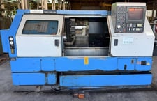 Mazak #Quick-Turn-28N, CNC turning center, 20" swing, 3-jaw hydraulic chuck, 3" hole, 25 HP, Mazatrol Cam T-2