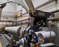 Herkules #P100WSB450x15000/13000 CNC roll grinder, Cardan shaft drive, 2007