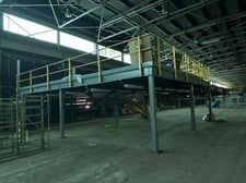 40' x 30' x 10' High Mezzanine with staircase