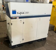 Trumpf #TruDisk-2001(4C), laser, 2000 watt, includes fiber cables, 420 hours, 2013