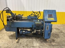 2" Wallace #1002, programmable hydraulic pipe & tube bender, 12' hydraulic mandrel extractor length, 3000