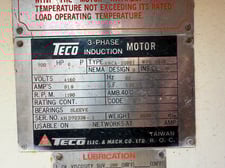 700 HP 1190 RPM Teco, Frame 5810, weather protected enclosure type 1, SB, 1.15 service factor, 4160 Volts