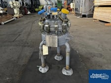 5 gallon DeDietrich Glass Lined Reactor, 150 psi @ 500&deg;F, jacket 150 psi, 2004