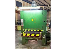 37" x 103" Cemco #UF-37-1-103, single head belt sander, 6-1/8" diameter contact roll, 30-50 FPM