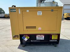 50 KW Caterpillar, Olympian #AH50798, diesel generator, C4.4 Perkins engine, enclosure & tank, 240 Volts, 210