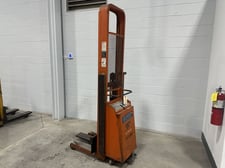 Presto #B678, battery powered mobile lift stacker, 1000 lb. capacity, built-in 12V battery & charger'