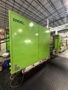 750 Ton, 259 oz., Engel #ES-1000/750WP, horizontal plastic injection molder, 75.59" daylight, 45" x 45" tie