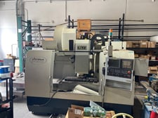 Litz #Hi-Tech-CV-1200B, CNC vertical machining center, Fanuc Control, 48" X, 24" Y, 21" Z, 24 automatic tool