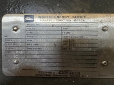 350 HP 3565 RPM Toshiba, Frame 507USS, ODP, BB, 1.15 service factor, 2300/4160 Volts, New Surplus