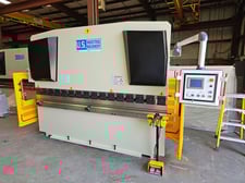 125 Ton, U.S. Industrial #USHB125-10C, CNC press brake, 10' overall, 106.2" between housing, 12.5"throat