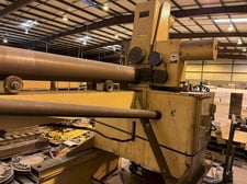 4000 lb. RMG #1216-01, uncoiler, 6" mandrel length, 30 FPM, 480 V., 1992