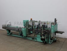 Jones #CMV5, semi-automatic, continuous motion, vertical, tuck cartoner, up to 120 cartons per minute