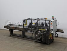 Jones #CMV6, semi-automatic, continuous motion, vertical, tuck cartoner, up to 120 cartons per minute