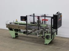 Jones #IMV5, semi-automatic, vertical, tuck, cartoner, 10-45 cartoners per minute
