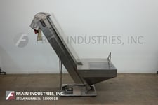 Omega Design #5DRP2-12, Stainless steel, bulk hopper / incline feeder