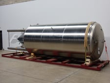 4800 gallon Prospero / SK SKRLJ, 304 Stainless Steel, jacketed & insulated tank, 83" dia. x 163" straight