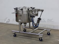 26.4 gallon Lee #100 L U, 100 liter, 316L Stainless Steel, jacketed & insulated, internal vacuum tank, 24" ID