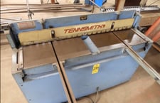 16 gauge x 4.4' Tennsmith #1652, hydraulic, 36" rear operated manual back gauge, from service, excellent