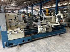 36" x 80" Poreba #TRP93/2M, engine lathe, 25" swing over cross slide, inch/metric, 3-jaw 19.5"chuck