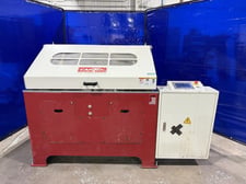 Cantek #EM-12, end matcher, 12" W x 2" T x 10.6" L capacity, 77 FPM