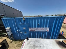 230 KW Caterpillar #3306, standby diesel geneset in container, 288 KVA, 600 Volts